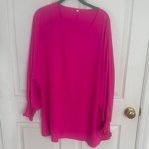 Elegant Pink Women's Top